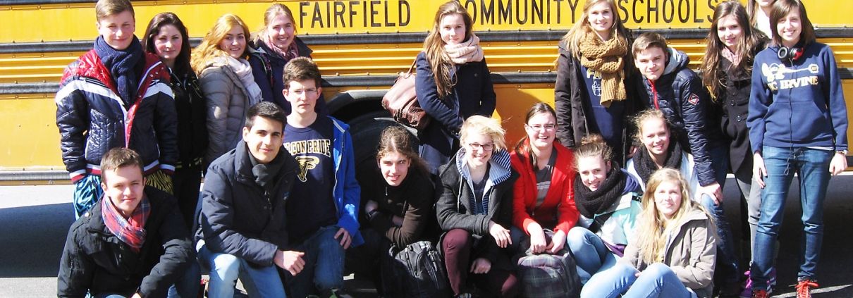 schüler der internatsschule steinmühle deutschland beim schüleraustausch in den usa